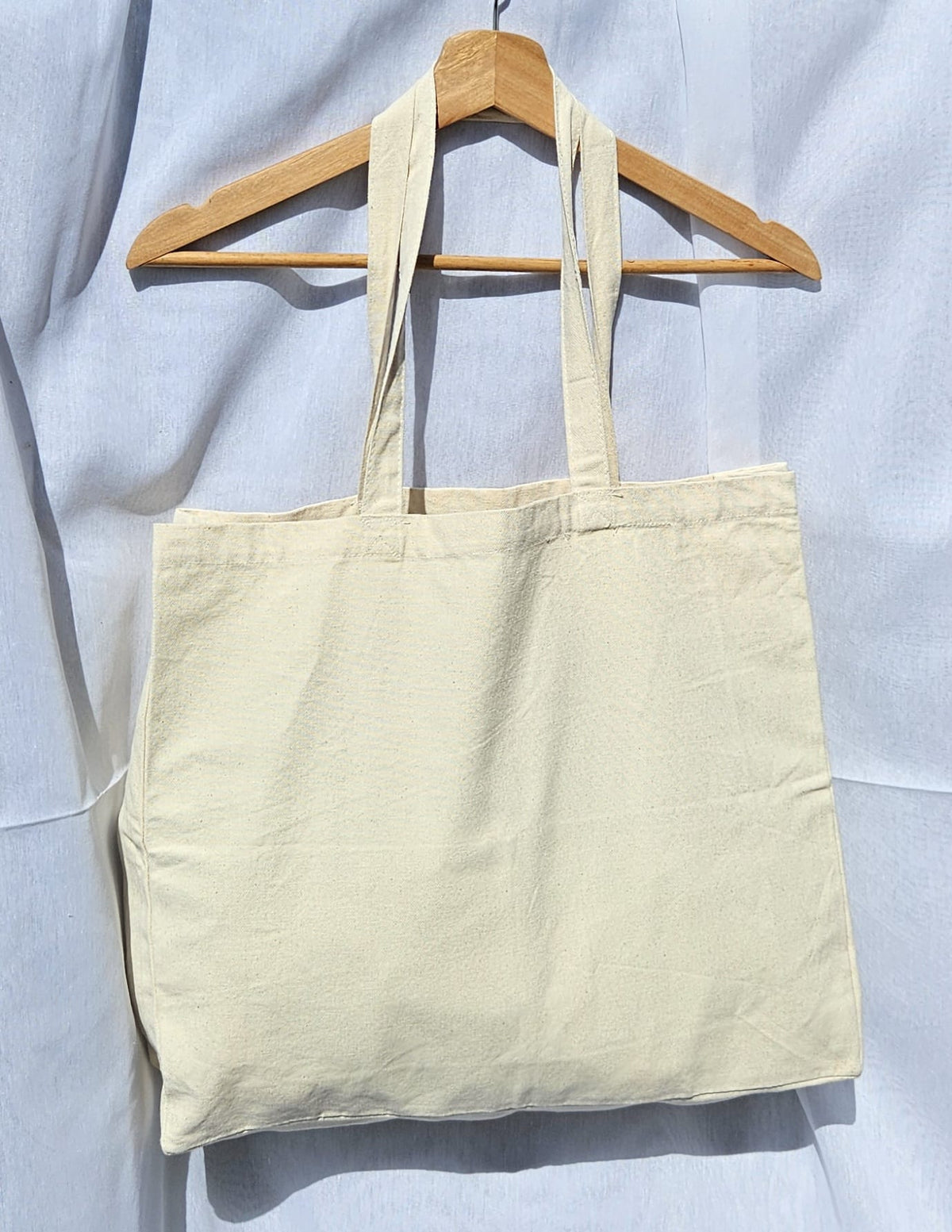 Western Canvas Tote Bag | "Cowboys Wild" Graphic, Rustic Cowboy Hat Design