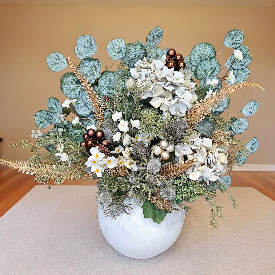Christmas Floral Display