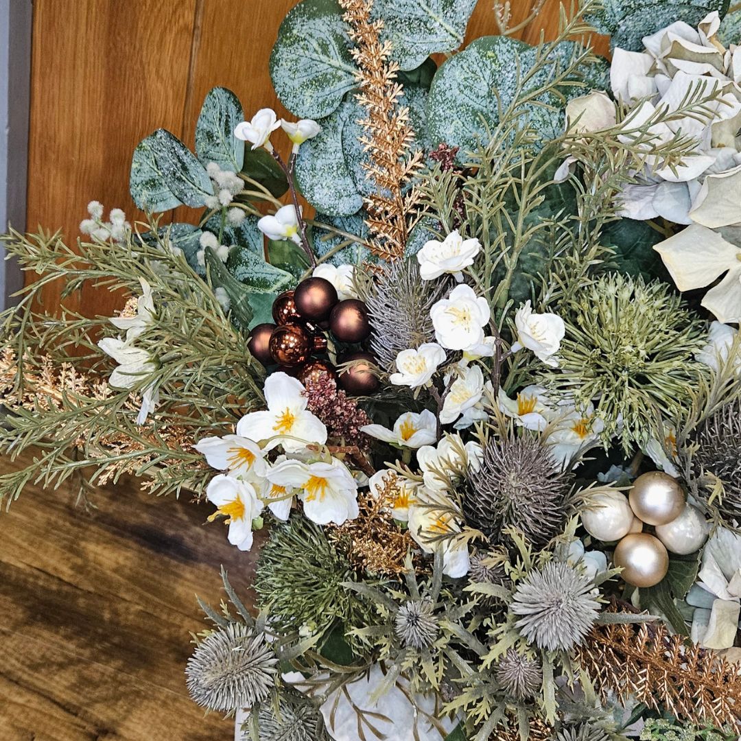 Christmas Floral Display