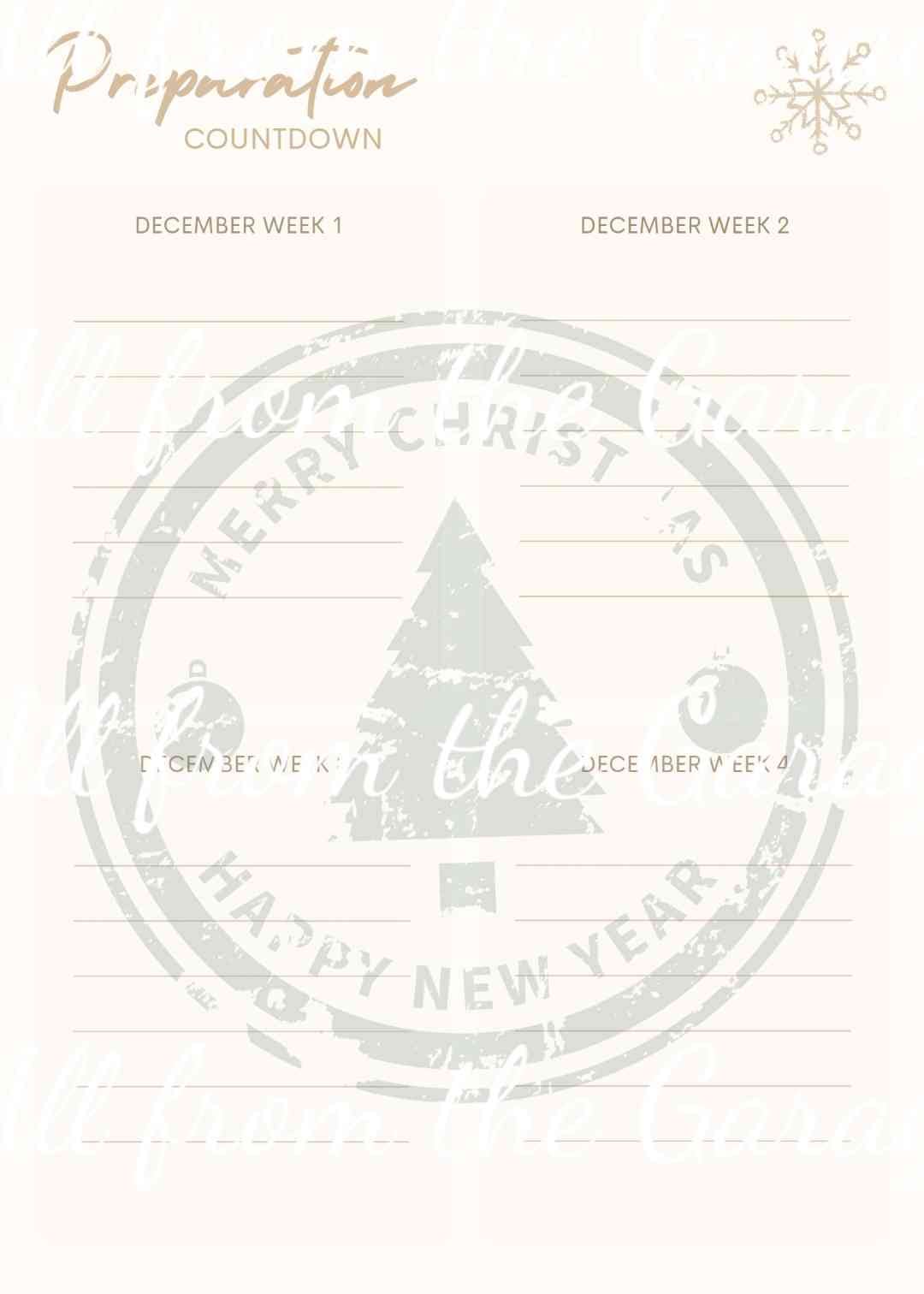 🎄 Christmas Planner A5 | Holiday Organiser | Festive Planning Printable | Gift List, Budget Tracker, Meal Planner, Card Tracker & More
