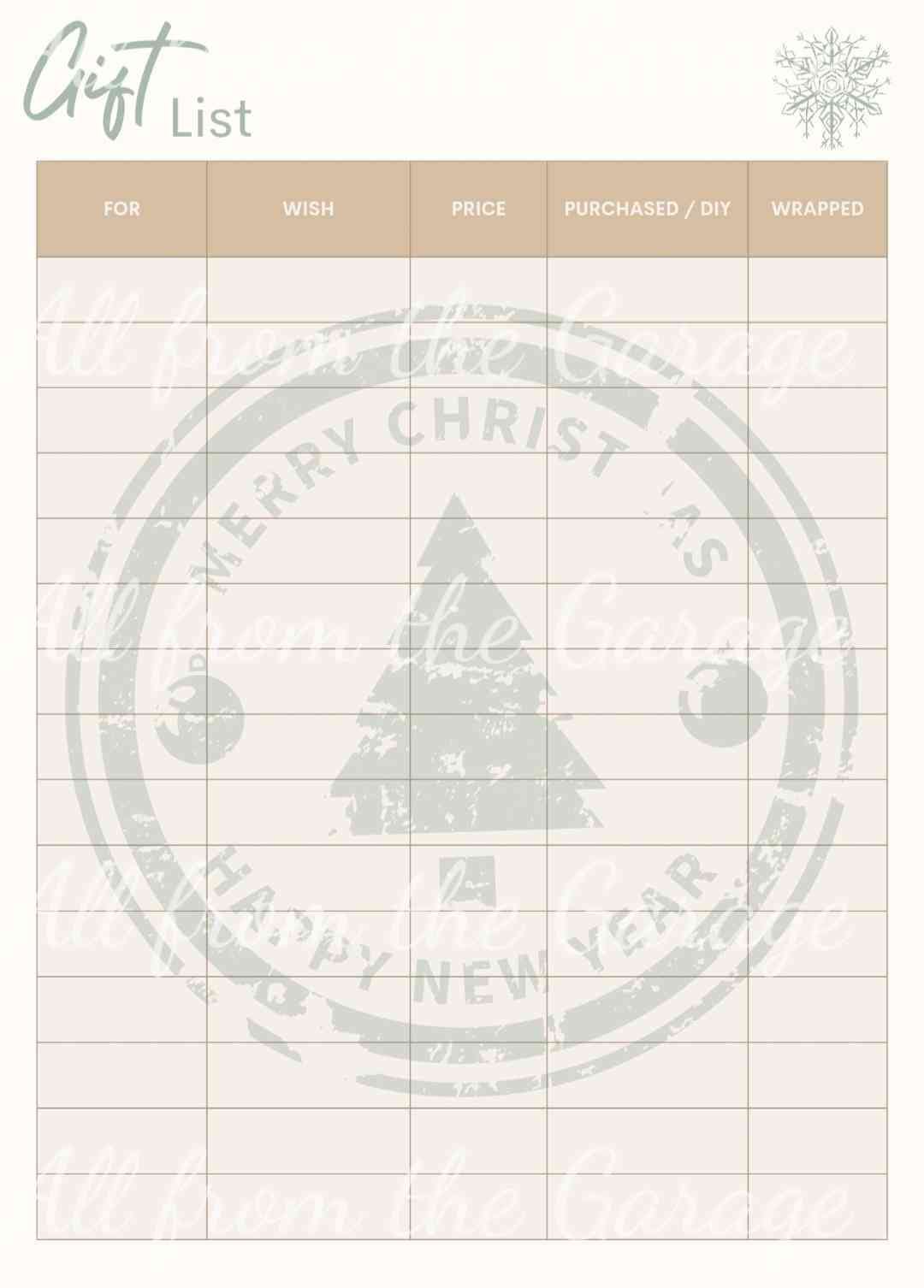 🎄 Christmas Planner A5 | Holiday Organiser | Festive Planning Printable | Gift List, Budget Tracker, Meal Planner, Card Tracker & More