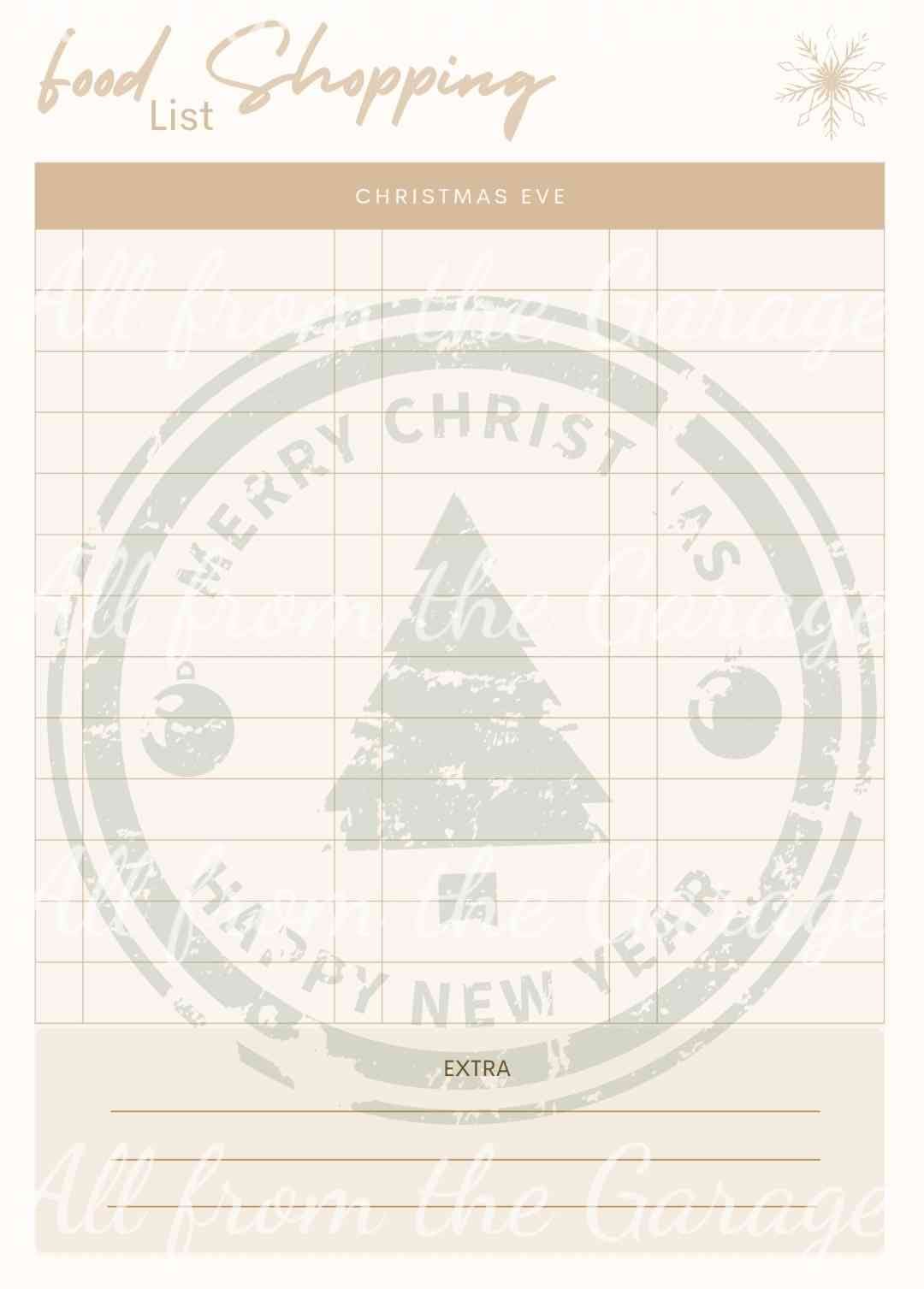 🎄 Christmas Planner A5 | Holiday Organiser | Festive Planning Printable | Gift List, Budget Tracker, Meal Planner, Card Tracker & More
