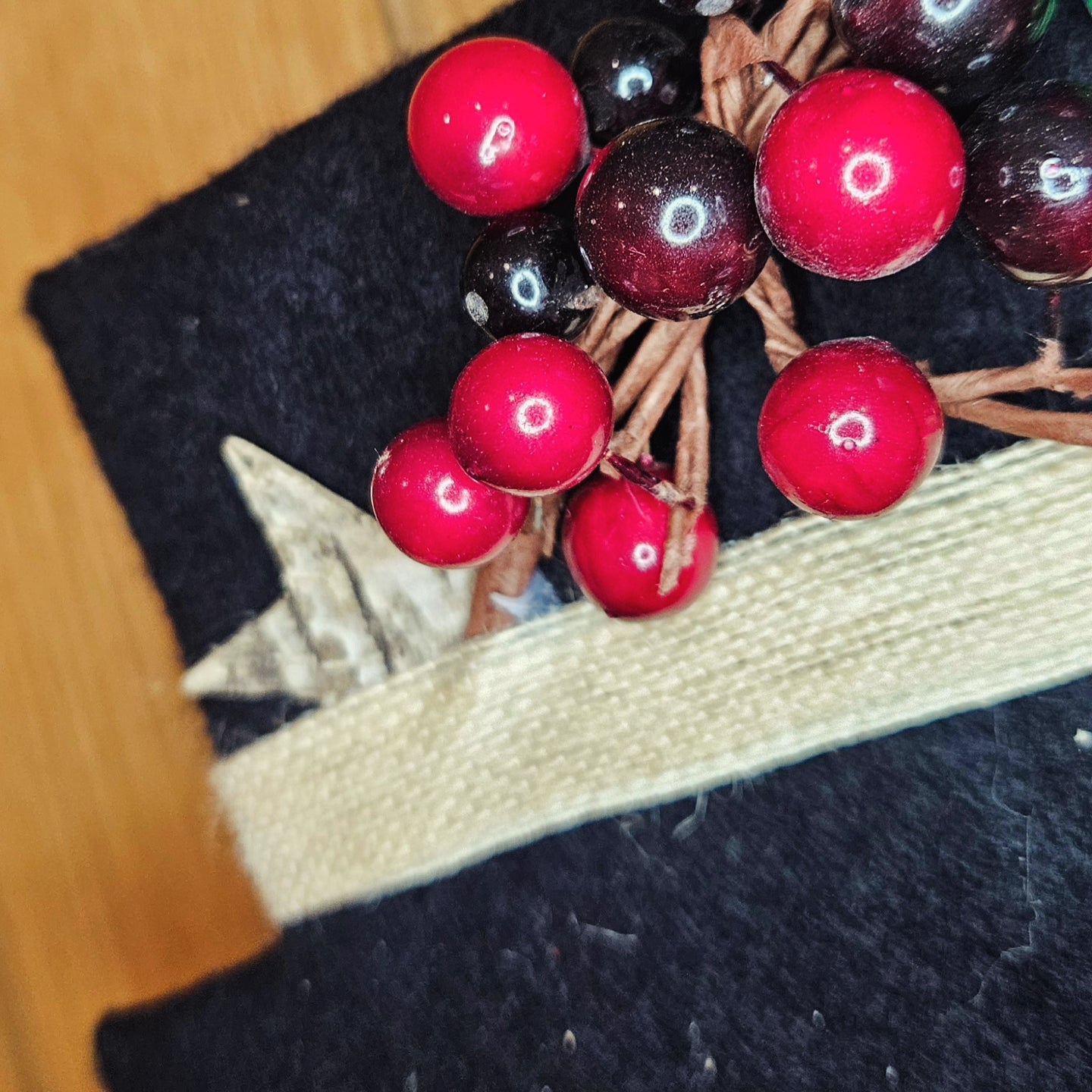 A very berry snowman Wreath