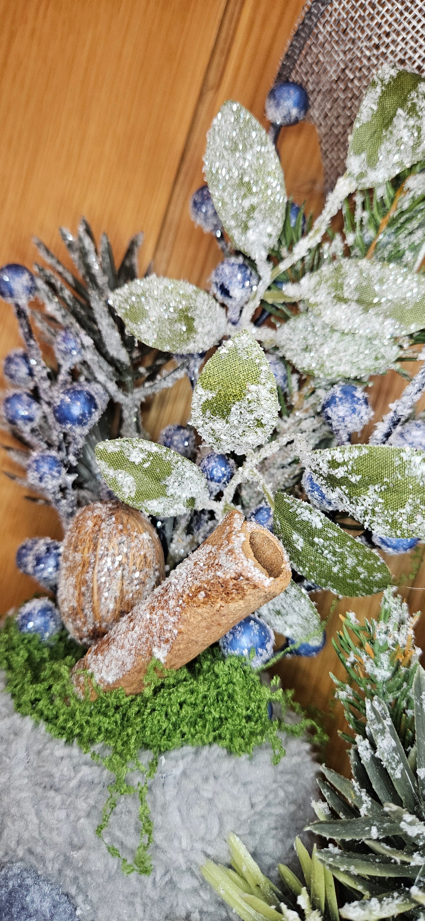 Handmade Winter Mitten Door Hanger